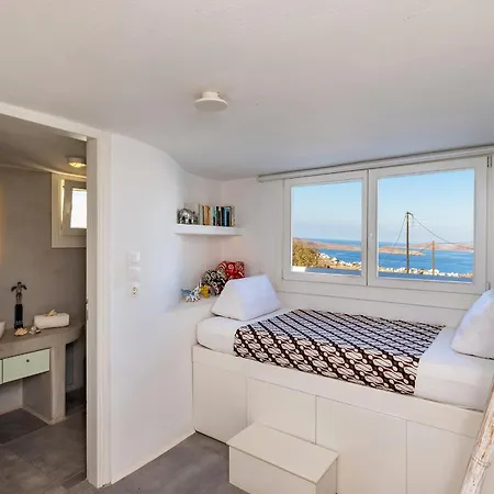 Mykonian Ode With Stunning Sunrise & Sunset Views Psarou (Mykonos)