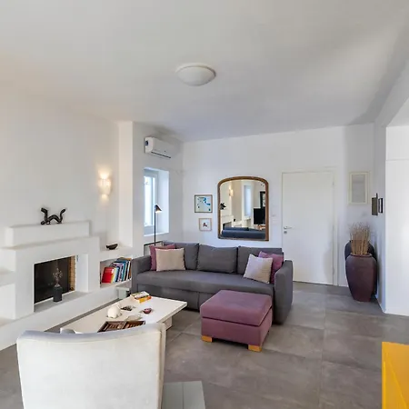 Mykonian Ode With Stunning Sunrise & Sunset Views Psarou (Mykonos)