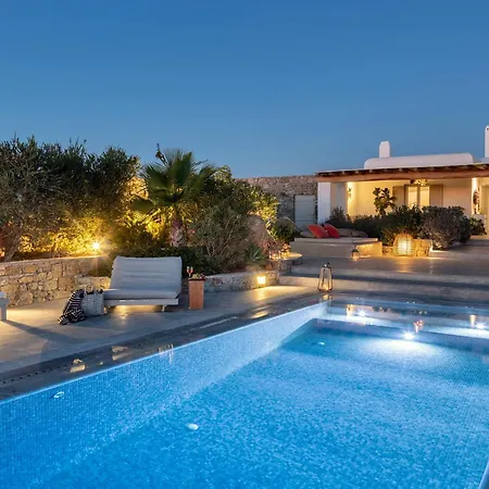 Mykonian Ode With Stunning Sunrise & Sunset Views Villa