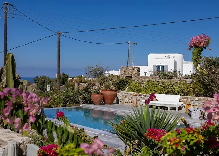 Villa Mykonian Ode With Stunning Sunrise & Sunset Views