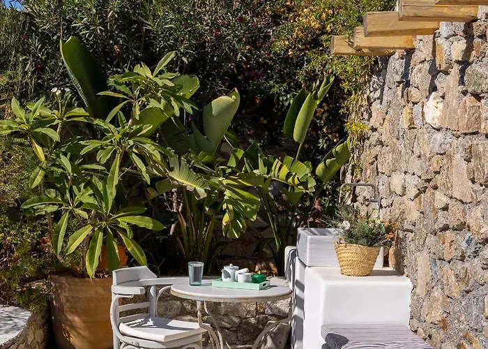 Mykonian Ode With Stunning Sunrise & Sunset Views Villa Psarrou