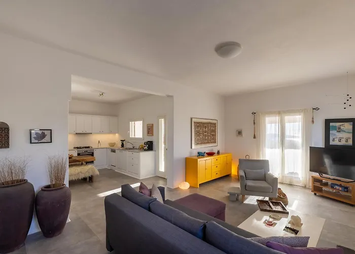 Mykonian Ode With Stunning Sunrise & Sunset Views Villa Psarrou