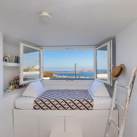 Mykonian Ode With Stunning Sunrise & Sunset Views 别墅 Mykonos Town