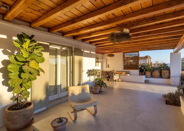 Mykonian Ode With Stunning Sunrise & Sunset Views 프사로우