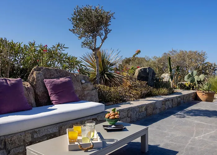 빌라 Mykonian Ode With Stunning Sunrise & Sunset Views 프사로우