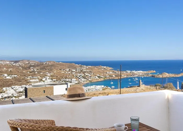 Mykonian Ode With Stunning Sunrise & Sunset Views 빌라