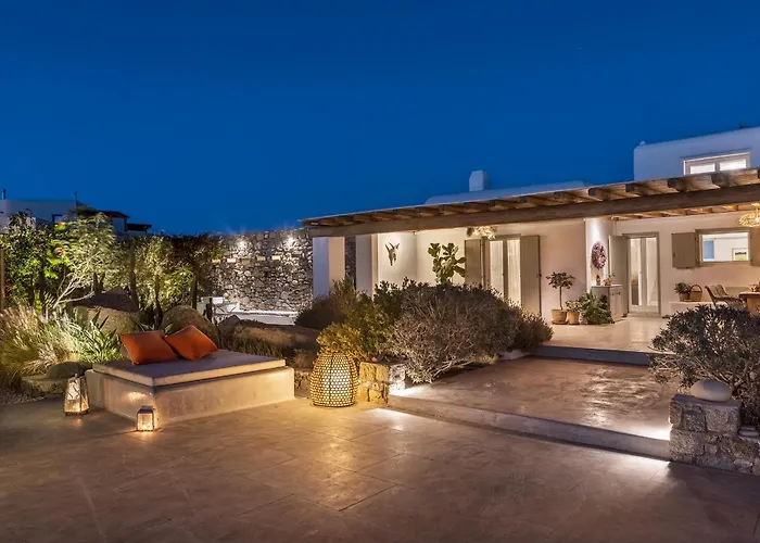 Mykonian Ode With Stunning Sunrise & Sunset Views * 프사로우