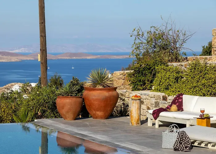 Mykonian Ode With Stunning Sunrise & Sunset Views 빌라 *