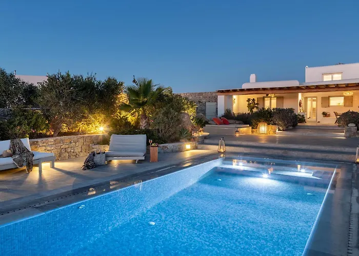 Mykonian Ode With Stunning Sunrise & Sunset Views 빌라