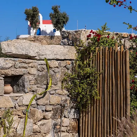 Mykonian Ode With Stunning Sunrise & Sunset Views فيلة