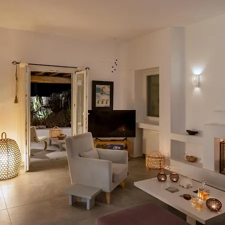 Mykonian Ode With Stunning Sunrise & Sunset Views فيلة *